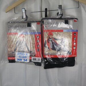 Climate Right by Cuddl Duds Plush Warm Frigid set of 2 Top and Bottom Size Small